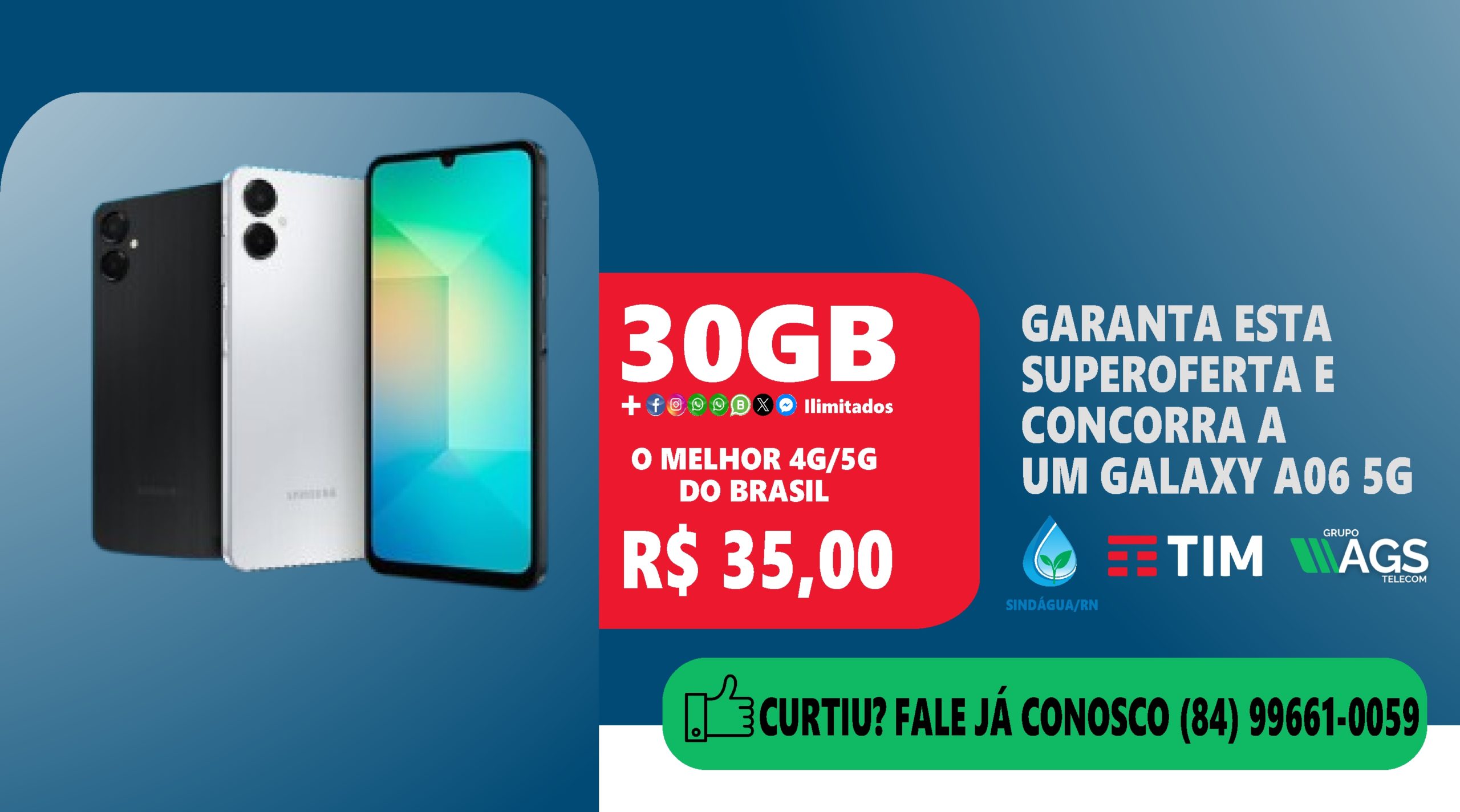 GARANTA ESTA SUPEROFERTA E CONCORRA A UM GALAXY A06 5G