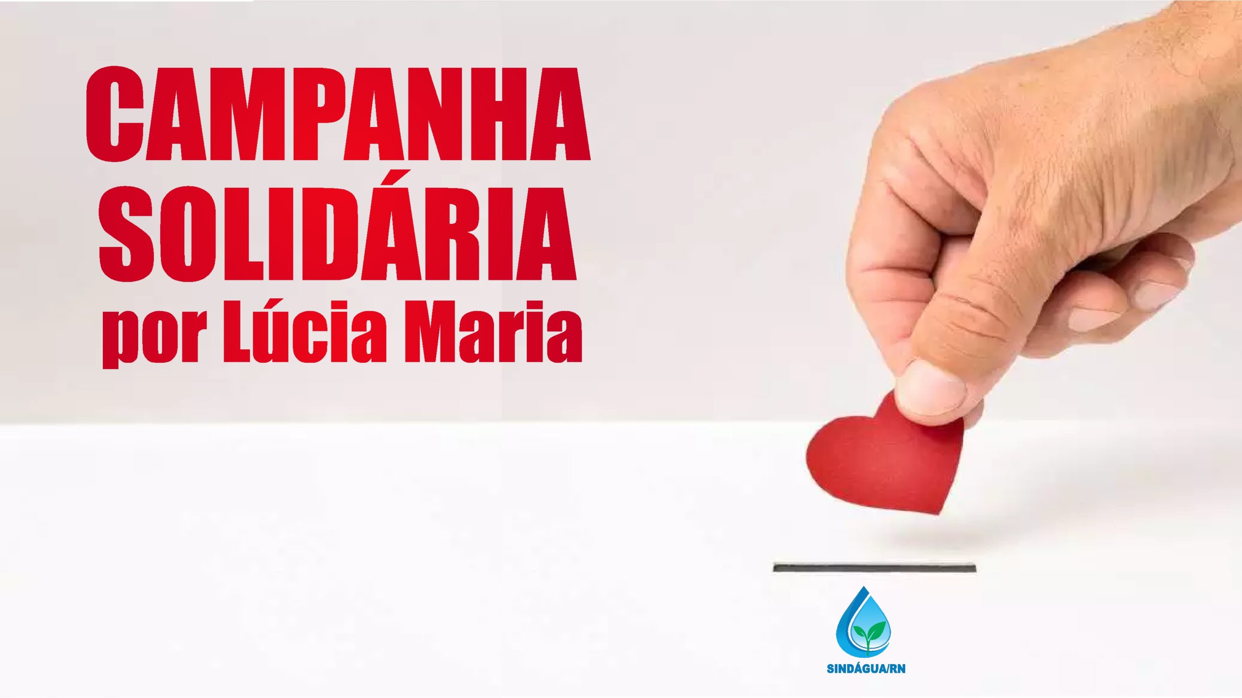 CAMPANHA SOLIDÁRIA por Lúcia Maria
