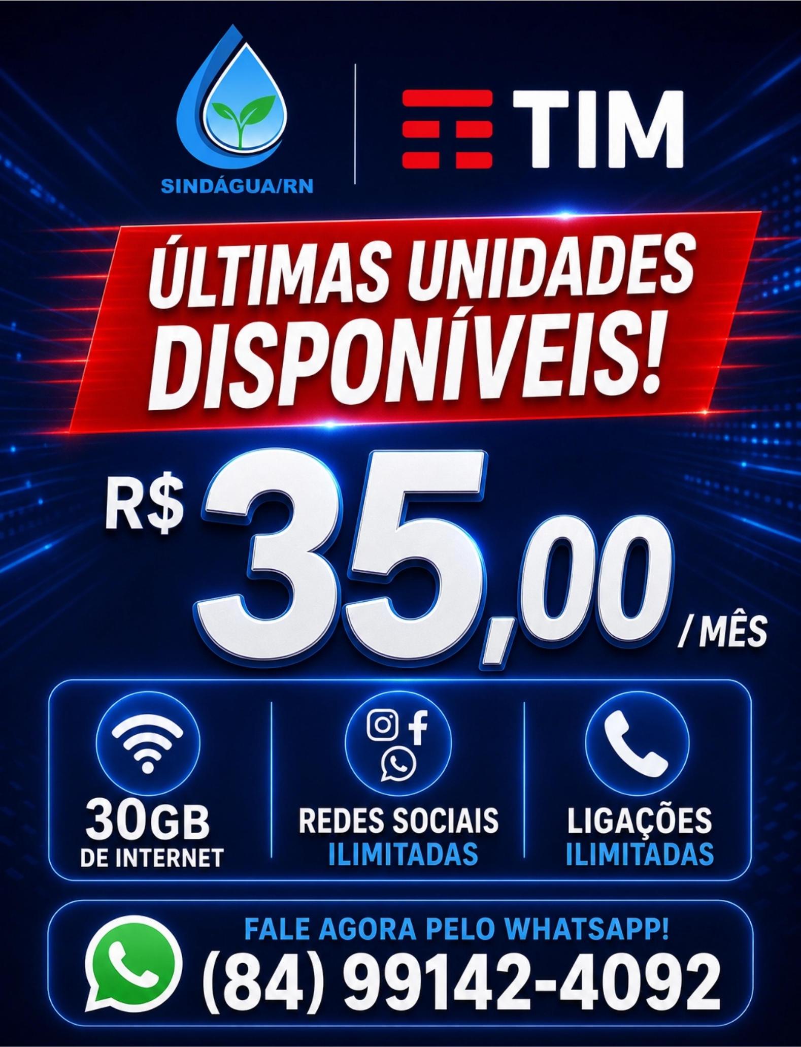 ⚠️ ALERTA DE ÚLTIMAS UNIDADES!