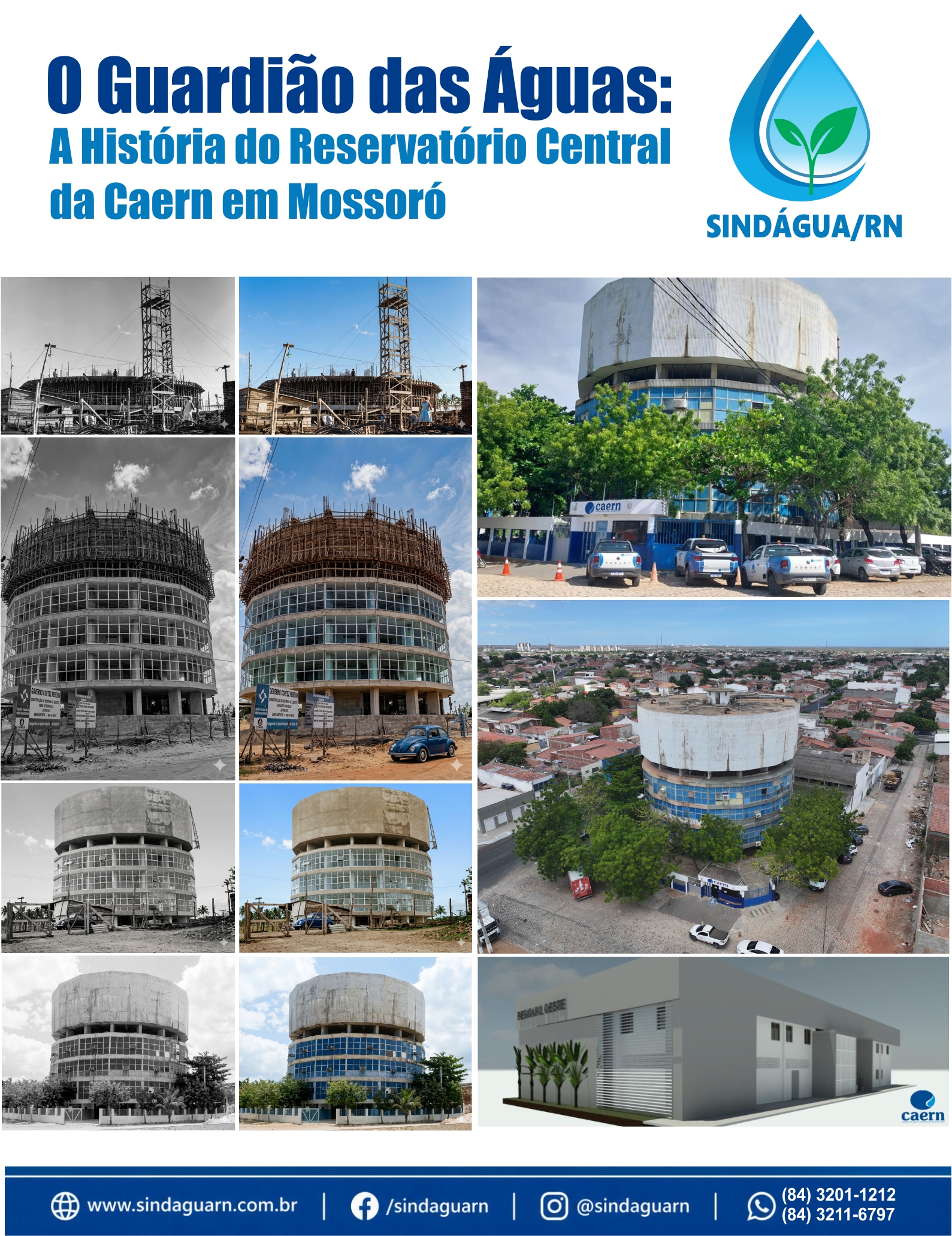 O Guardião das Águas: A História do Reservatório Central da Caern em Mossoró
