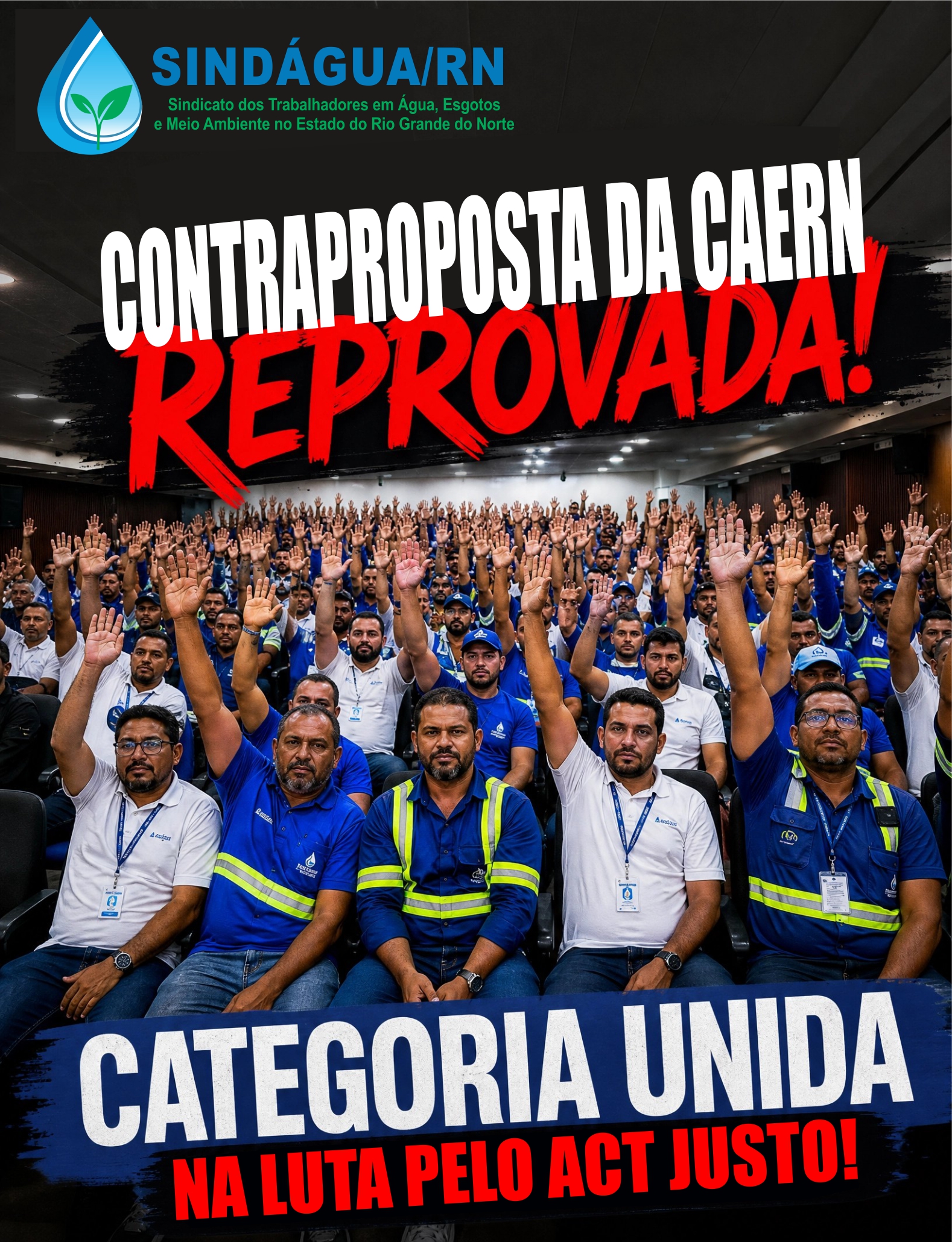 CATEGORIA RECUSA CONTRAPROPOSTA DA CAERN!
