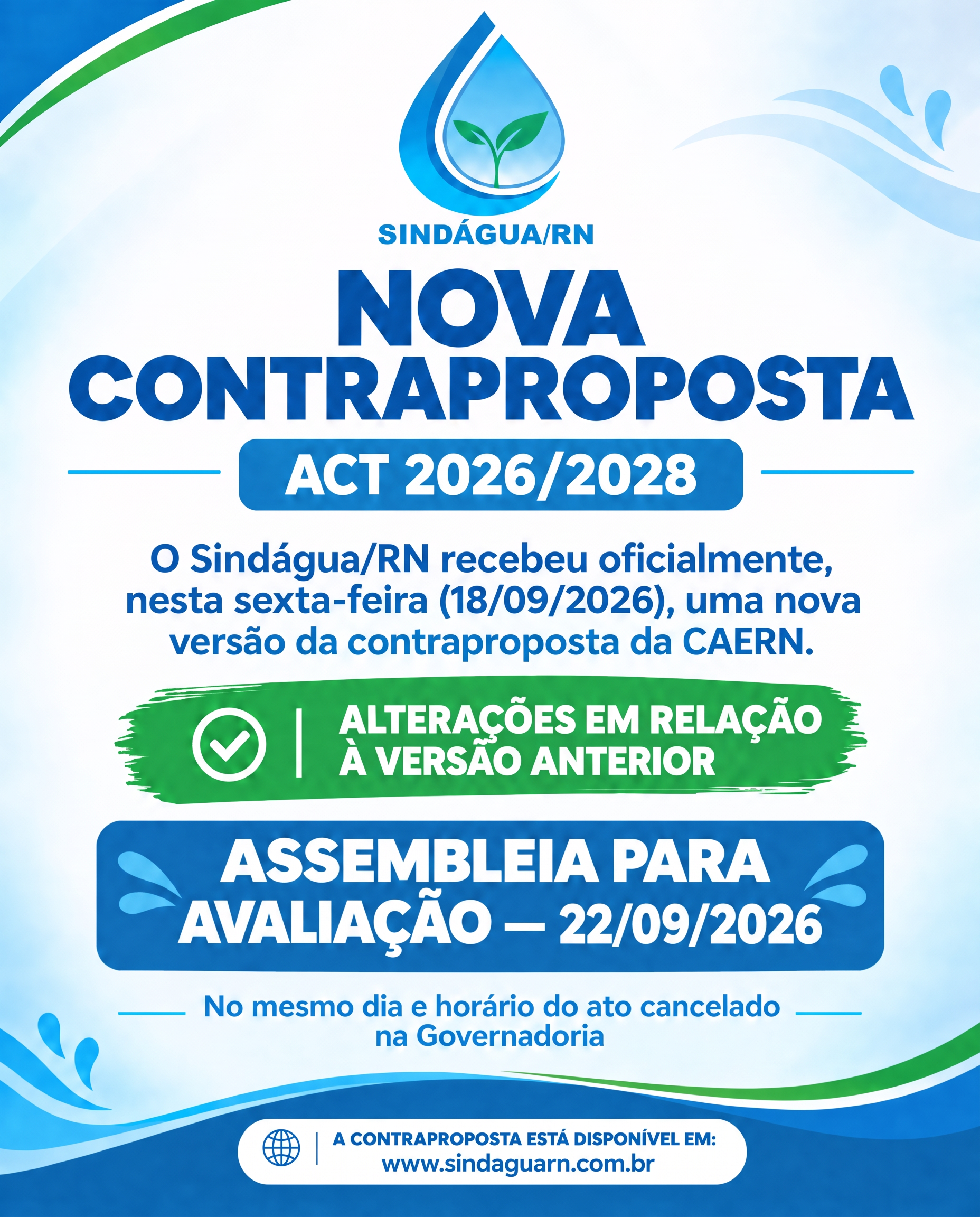 NOVA CONTRAPROPOSTA DA CAERN PARA O ACT 2026/2028