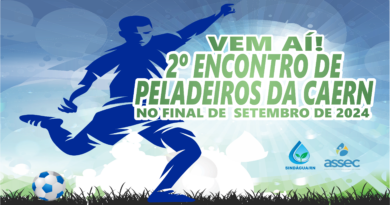 Vem aí o 2° Encontro de Peladeiros da CAERN