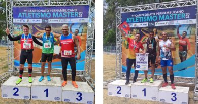 Caerniano é destaque do 9° Campeonato Pernambucano de Atletismo Master