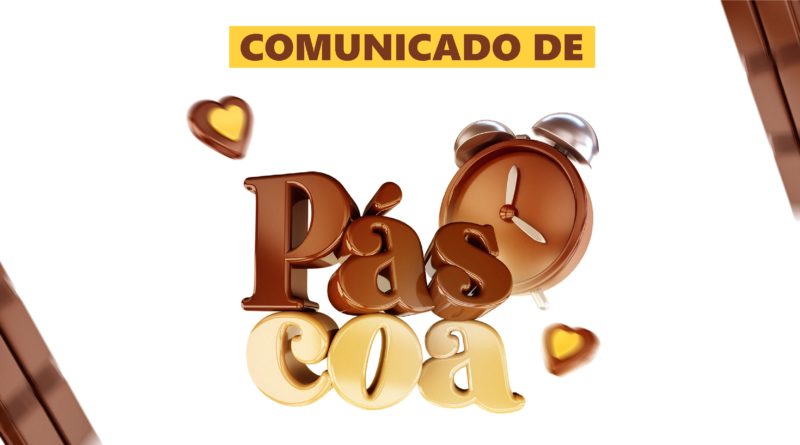Comunicado de Páscoa
