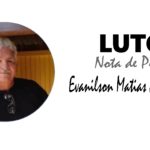 Luto por Evanilson Matias de Araújo