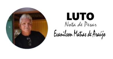 Luto por Evanilson Matias de Araújo