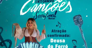 Apoio cultural: show da Deusa do Forró