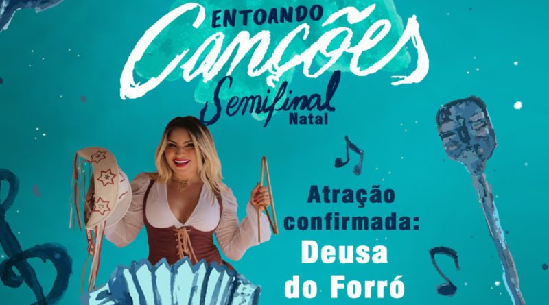 Apoio cultural: show da Deusa do Forró