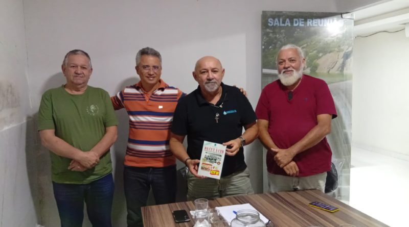 Sindágua/RN recebe visita dos dirigentes da CTB/RN