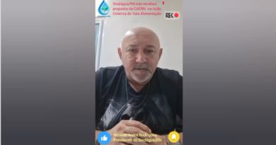 Sindágua/RN não recebeu proposta da CAERN para a Ação Coletiva do Vale Alimentação