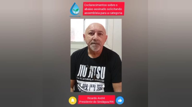 Esclarecimentos sobre o abaixo assinado solicitando assembleia para a categoria