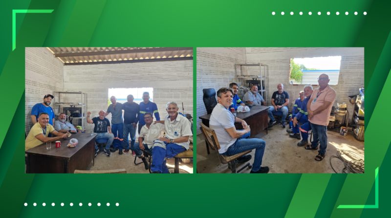 Reunião setorial do Sindágua/RN com os caernianos da RAG
