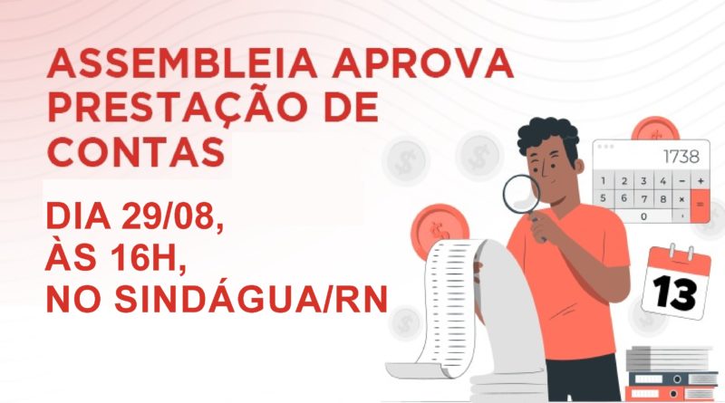 Convocação para Assembleia de prestação de Contas do Exercício de 2024