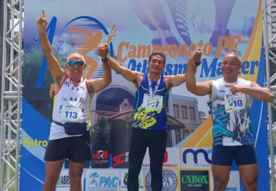 Caerniano tem brilhante apresentação em campeonato de atletismo master