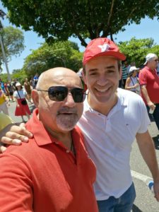 Manifestantes fazem ato contra PEC da Blindagem e PL da Anistia em Natal