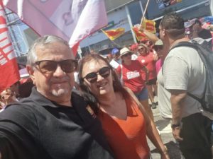 Manifestantes fazem ato contra PEC da Blindagem e PL da Anistia em Natal