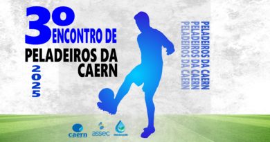 Inscrições abertas para o 3º Encontro de Peladeiros da Caern 2025