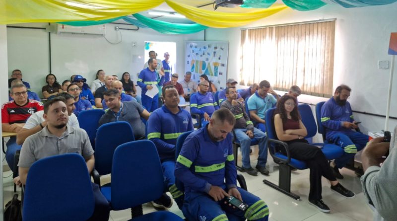 Sindágua/RN Reforça Compromisso com a Segurança e Direitos do Trabalhador em SIPAT da Caern