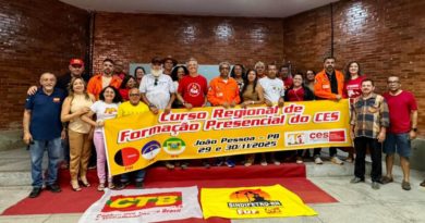 Diretores do Sindágua/RN têm qualificação no Curso Regional Nordeste – Formação que Fortalece a Luta Sindical!
