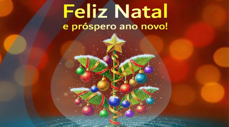 Mensagem de boas festas do SINDÁGUA/RN