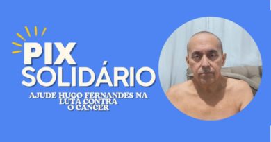 Pix solidário: ajude Hugo Fernandes na luta contra o câncer