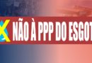 NÃO À PPP DO ESGOTO