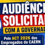 Sindágua/RN Solicita Audiência com a Governadora para Discutir o ACT 2026 da CAERN!