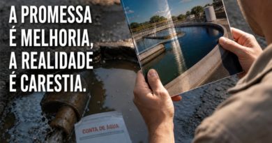 NÃO SEJA ENGANADO: A PROMESSA É MELHORIA, A REALIDADE ÉCARESTIA