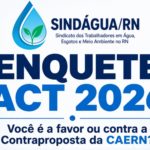📢 TRABALHADOR(A) DA CAERN: SUA VOZ DIZ OS RUMOS DO NOSSO ACT 2026! 🗣️