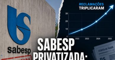 SABESP PRIVATIZADA: RECLAMAÇÕES TRIPLICARAM E A CONTA SÓ SOBE