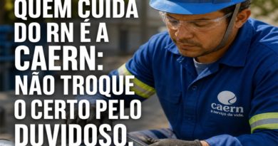QUEM CUIDA DO RN É A CAERN: NÃO TROQUE O CERTO PELO DUVÍDOSO