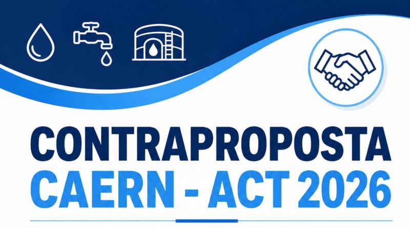 Contraproposta da CAERN em 17/07/2026