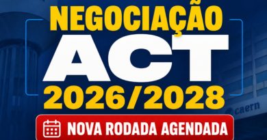 Sindágua/RN informa: Nova Rodada de Negociação do ACT 2026/2028 Agendada!
