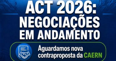 ACT 2026: Sindágua/RN aguarda nova contraproposta da Caern