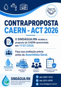 Contraproposta da CAERN em 17/07/2026