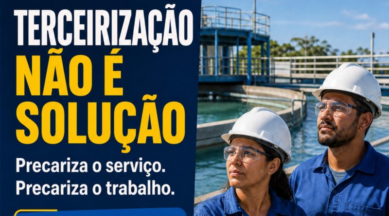 A terceirização das atividades-fim da Caern não pode ser tratada como solução automática