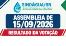 Resultado da Assembleia — 15/09/2026