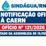 NOTIFICAÇÃO OFICIAL À CAERN