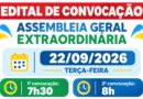 📢 EDITAL DE CONVOCAÇÃO
