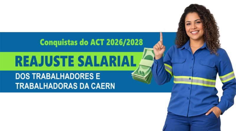 Conquistas do ACT 2026/2028: REAJUSTE SALARIAL