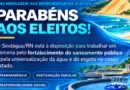 O Sindágua/RN parabeniza os representantes eleitos nas Eleições 2026 e deseja sucesso no exercício de seus mandatos